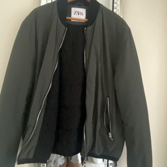 ZARA mens bomber jacket size XL - Picture 2 of 4